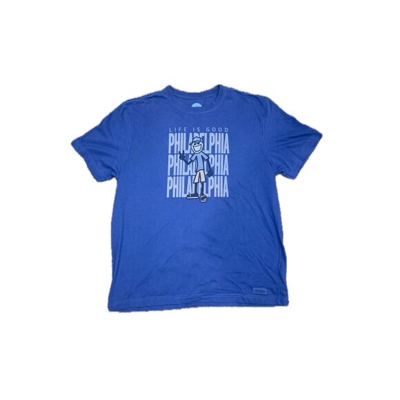 Life Is Good Philadelphia Classic Fit Script Adult Large - Picture 1 of 7